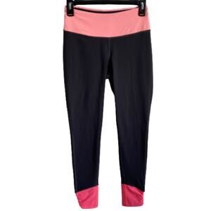 NWOT Lucy Powermax Leggings Black‎ Pink Ruched